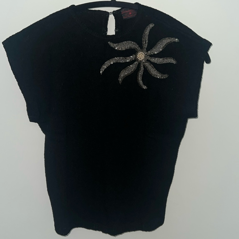Vintage Beaded Sweater Evening Star 
by Peggy Parker